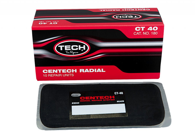 Заплата корд.100х200мм Tech CТ-40 180BK