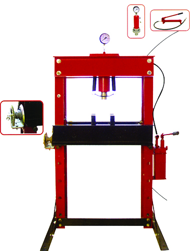 Пресс напольный гидравлический, ручной, усилие 40т ATIS ZX0901G