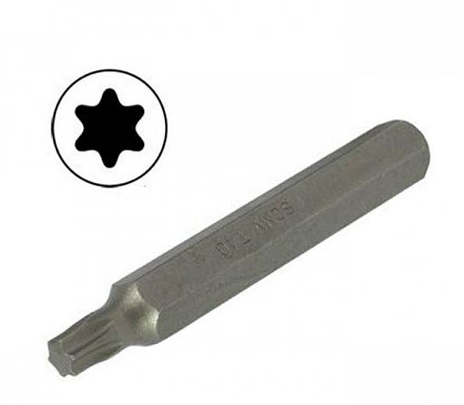 Бит TORX T60 5/16", L=75мм, S2, (упаковка 10 шт) AIST 1227560T