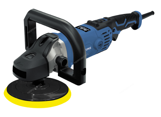Полировальная машинка Ø диска 180 мм, 600-3500 об/мин, 1300Вт NORDBERG NE413