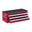 KING TONY Ящик инструментальный, 3 ящика, красный 87421-3B